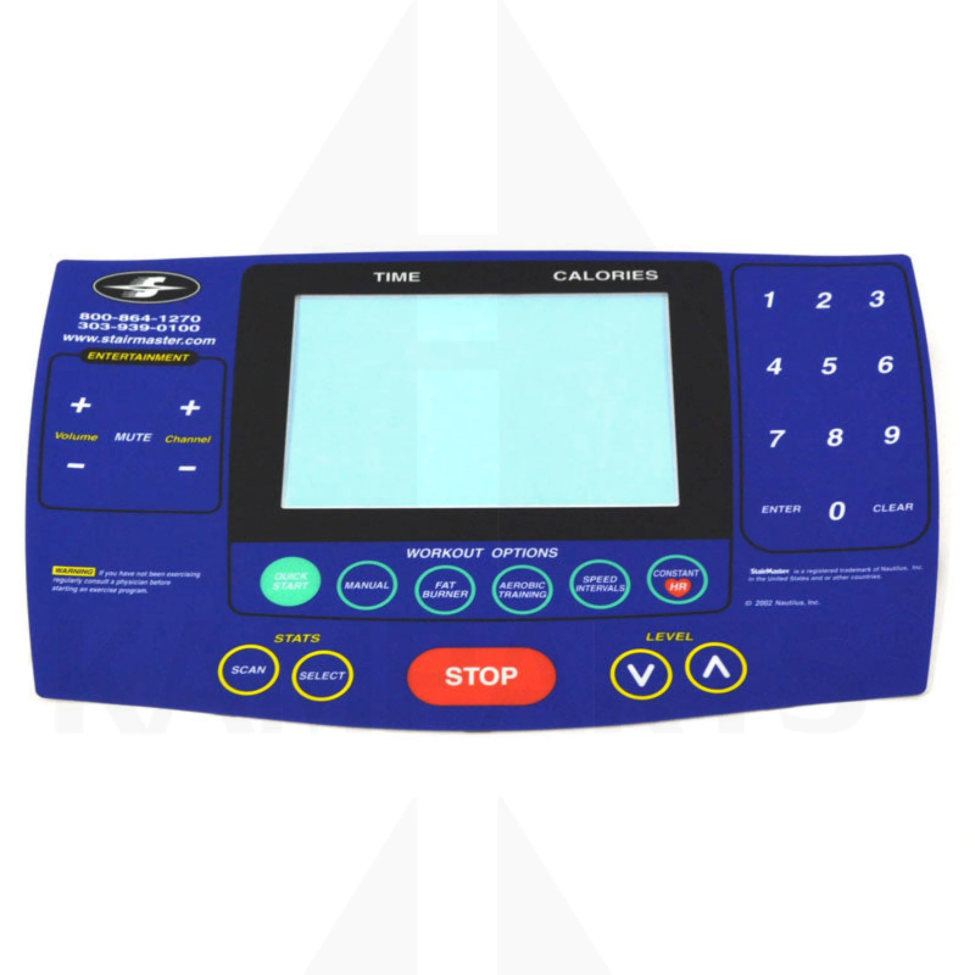 Overlay (Only) Stairmaster 4600/7000PT Blue