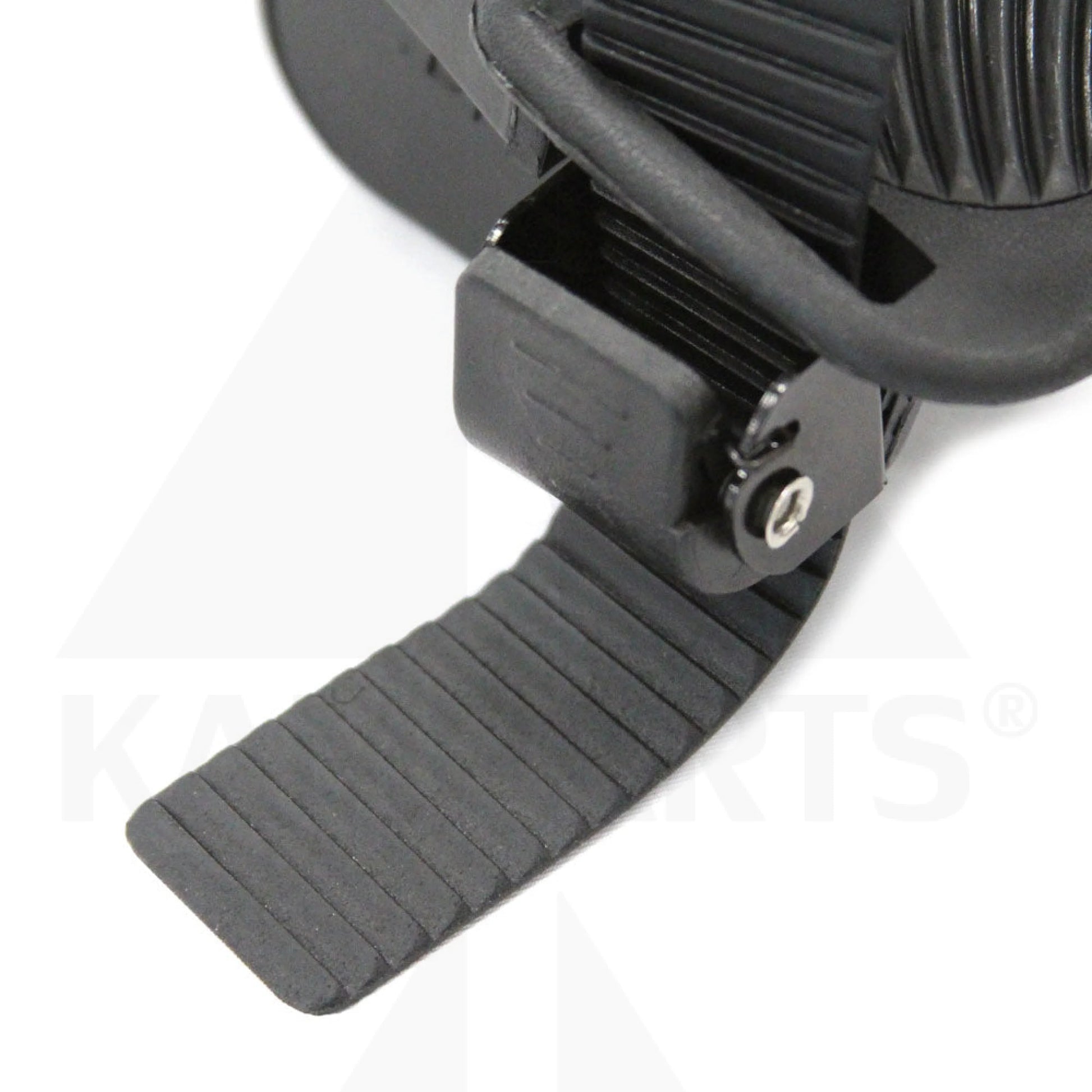 Pedal Set W/Auto Adjustable Strap 1/2’’ Black Bike Parts