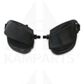 Pedal Set W/Auto Adjustable Strap 9/16’’ Stud - Black Bike Parts
