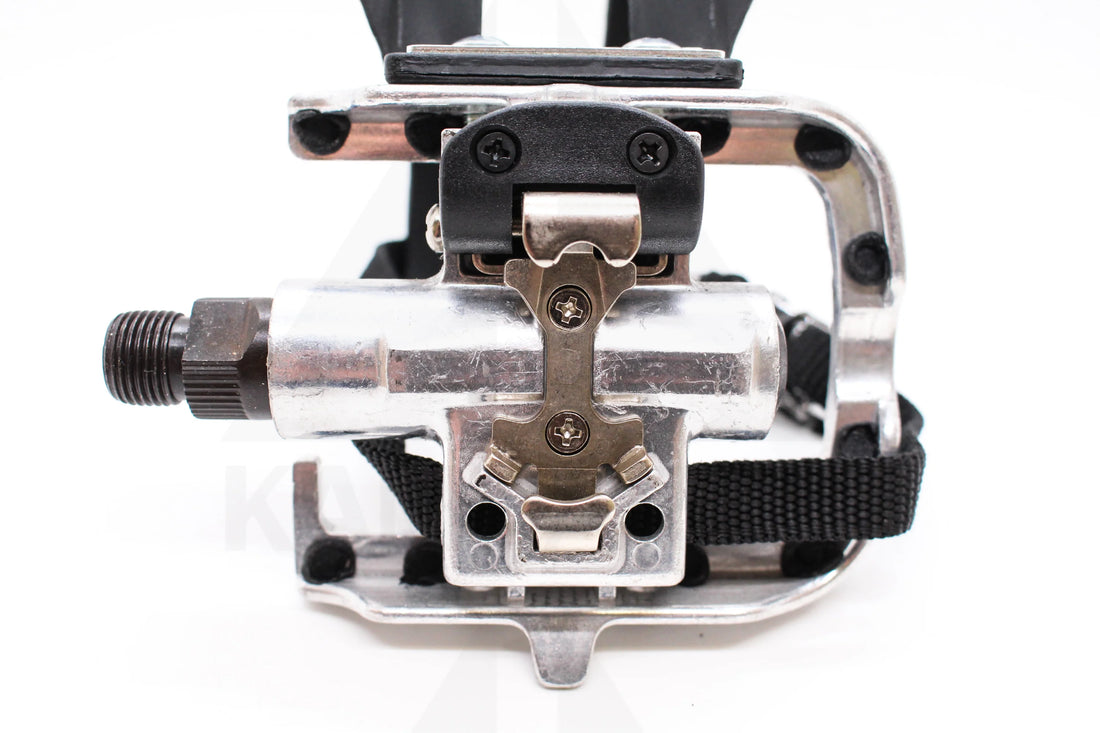 Pedal with Toe Clip and Strap -1/2”- PAIR Bike Parts