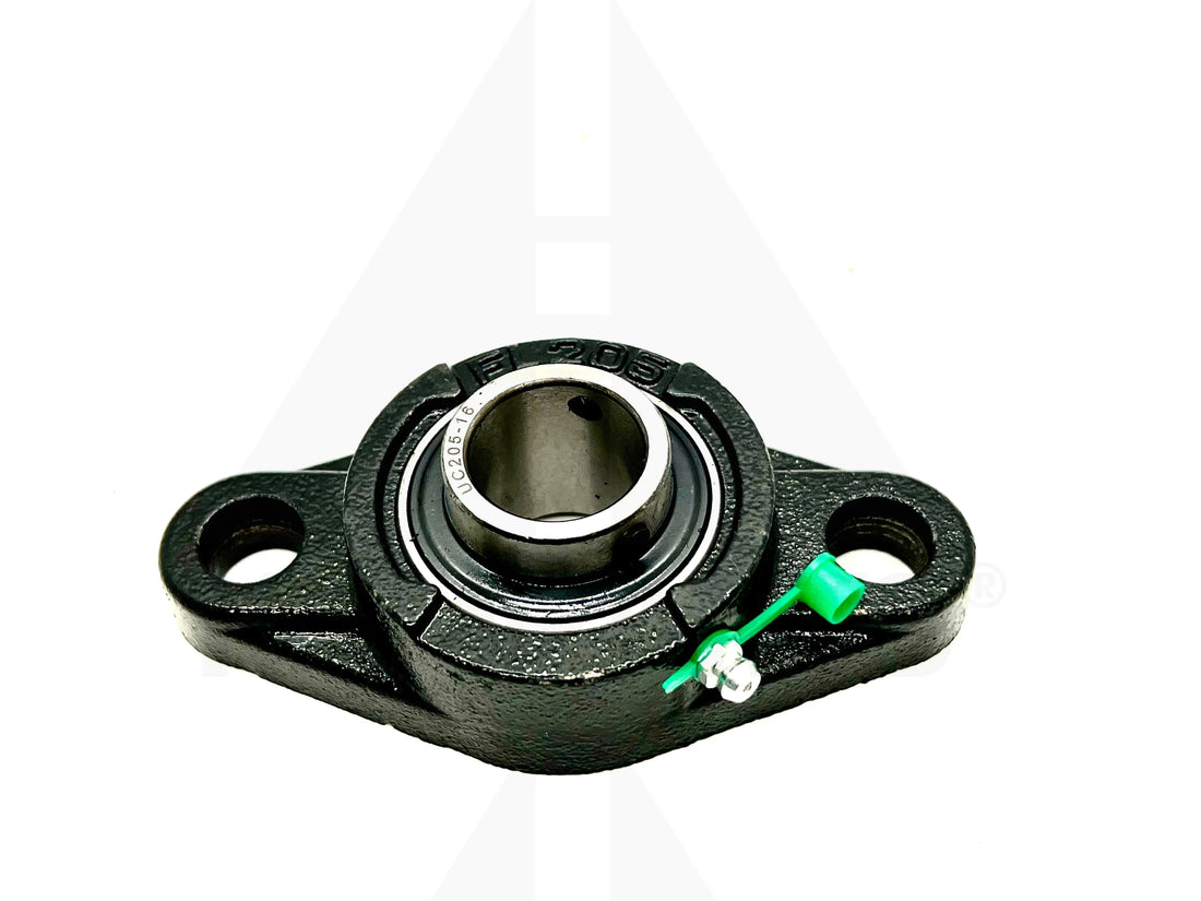 Pillow Block - Black. 1” I.D. Flange Type Bearings-Bushings