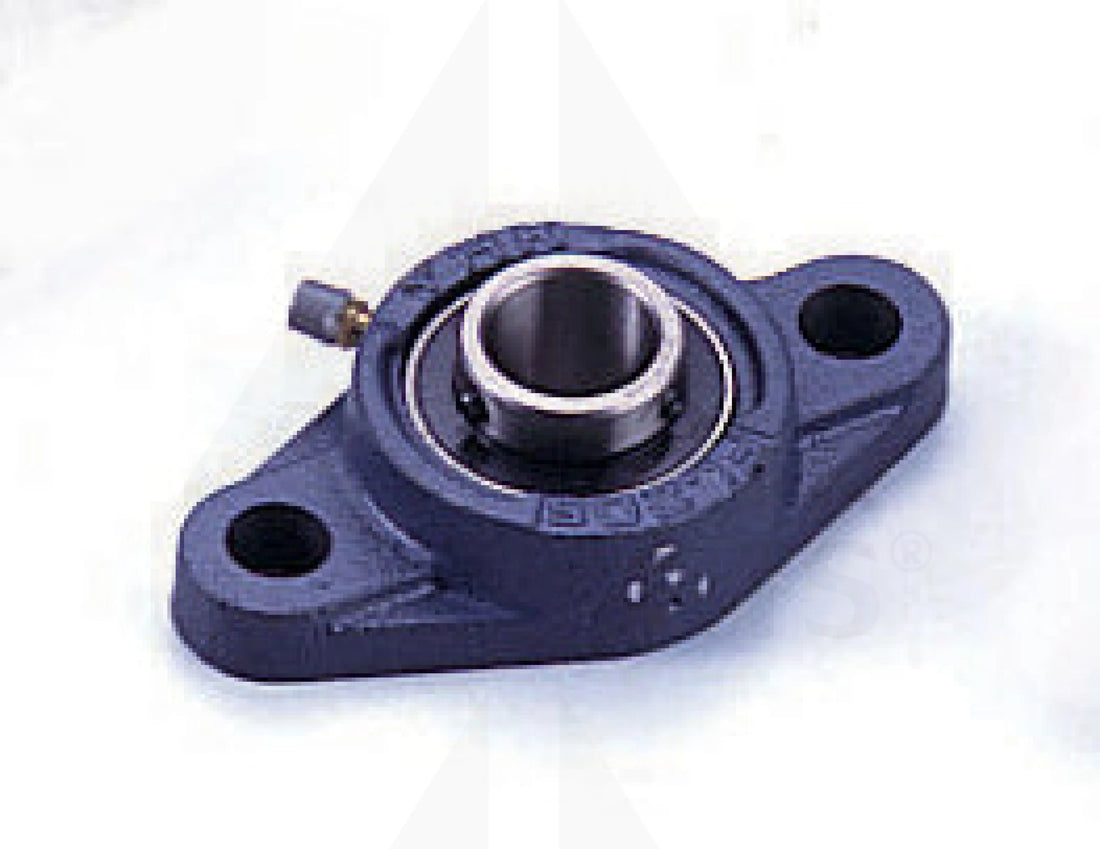 Pillow Block - Black. 1” I.D. Flange Type Bearings-Bushings
