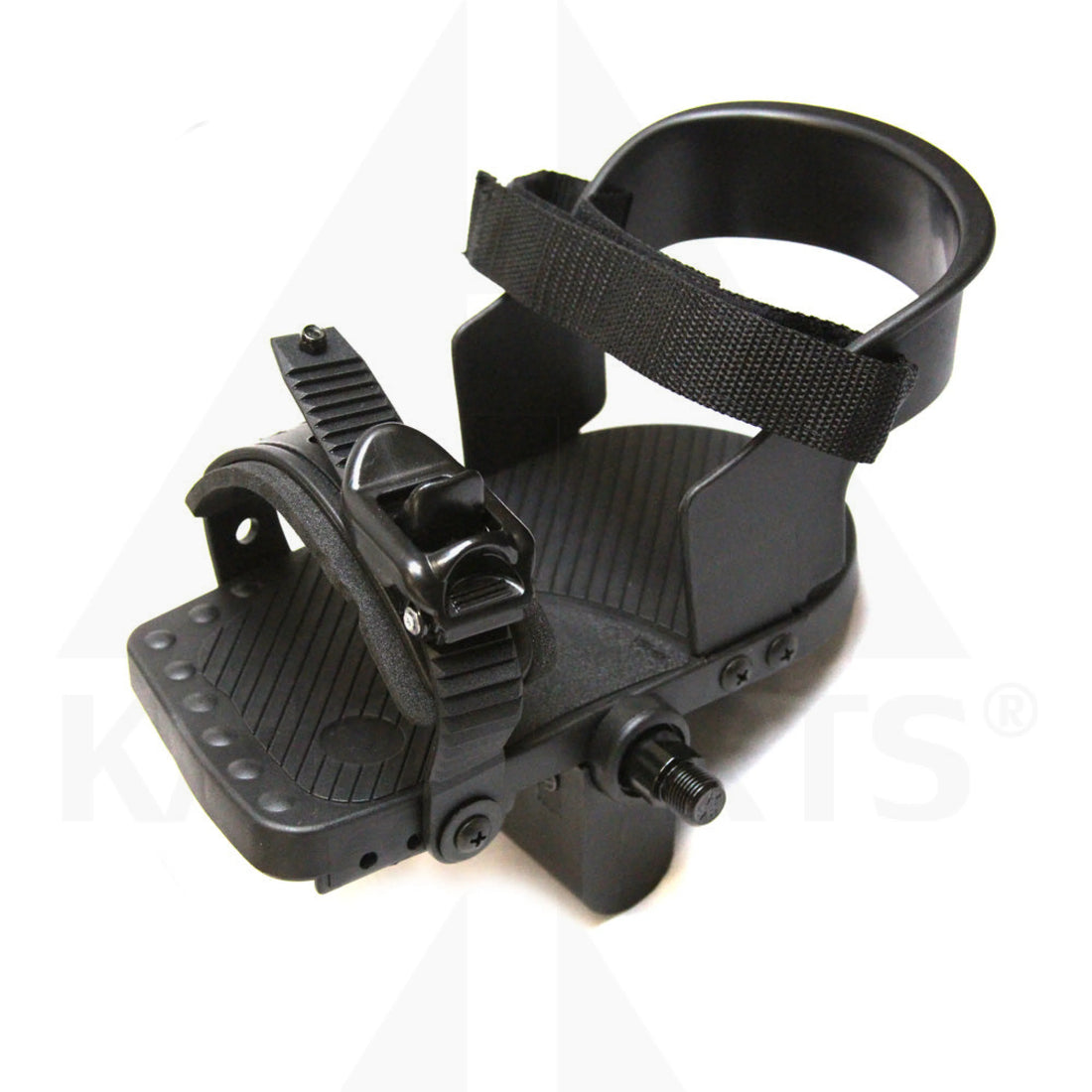 *** PLEASE READ DESCRIPTION*** Full Boot Support Pedals with Adjustable Straps - 9/16” For Therapy Rehabilitation