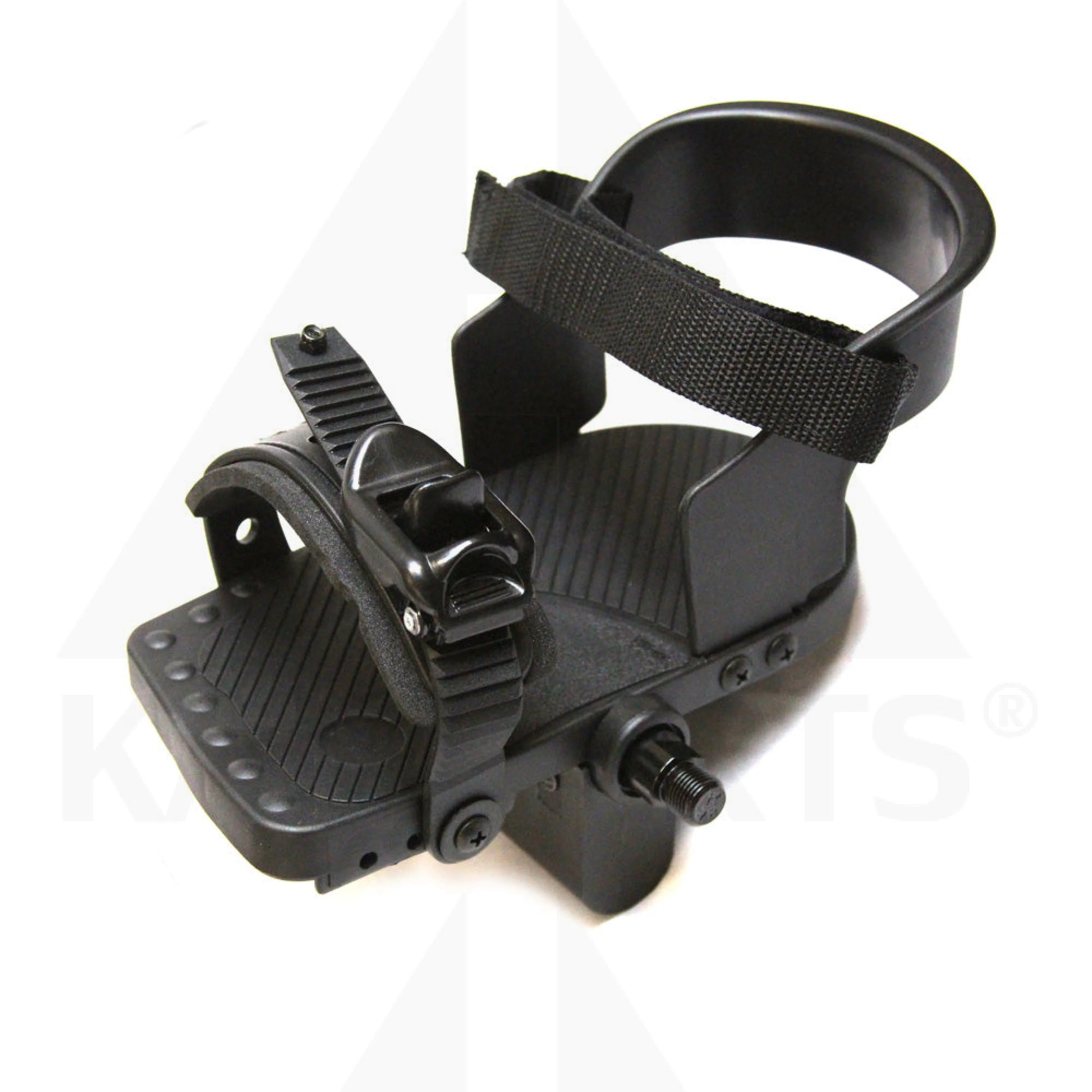 *** PLEASE READ DESCRIPTION*** Full Boot Support Pedals with Adjustable Straps - 9/16” For Therapy Rehabilitation