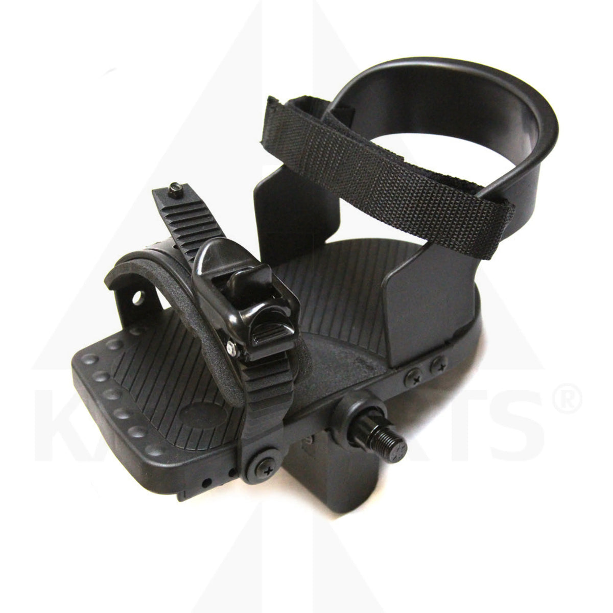 full pedal *** PLEASE READ DESCRIPTION*** Boot Support Pedals with Adjustable Straps Flat Pedal Pins/Stubs/Grub Screw Color:Swampgrey 'n' black Punk Ride Electric Scooters Band EQ lets you
