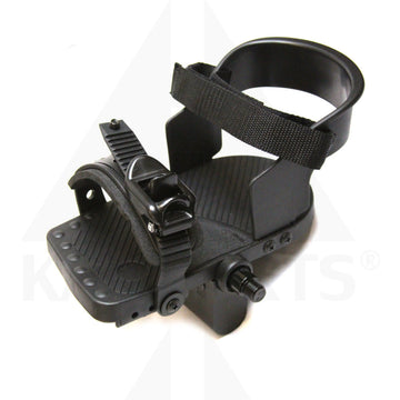 *** PLEASE READ DESCRIPTION*** Full Boot Support Pedals with Adjustable Straps - 9/16” For Therapy Rehabilitation