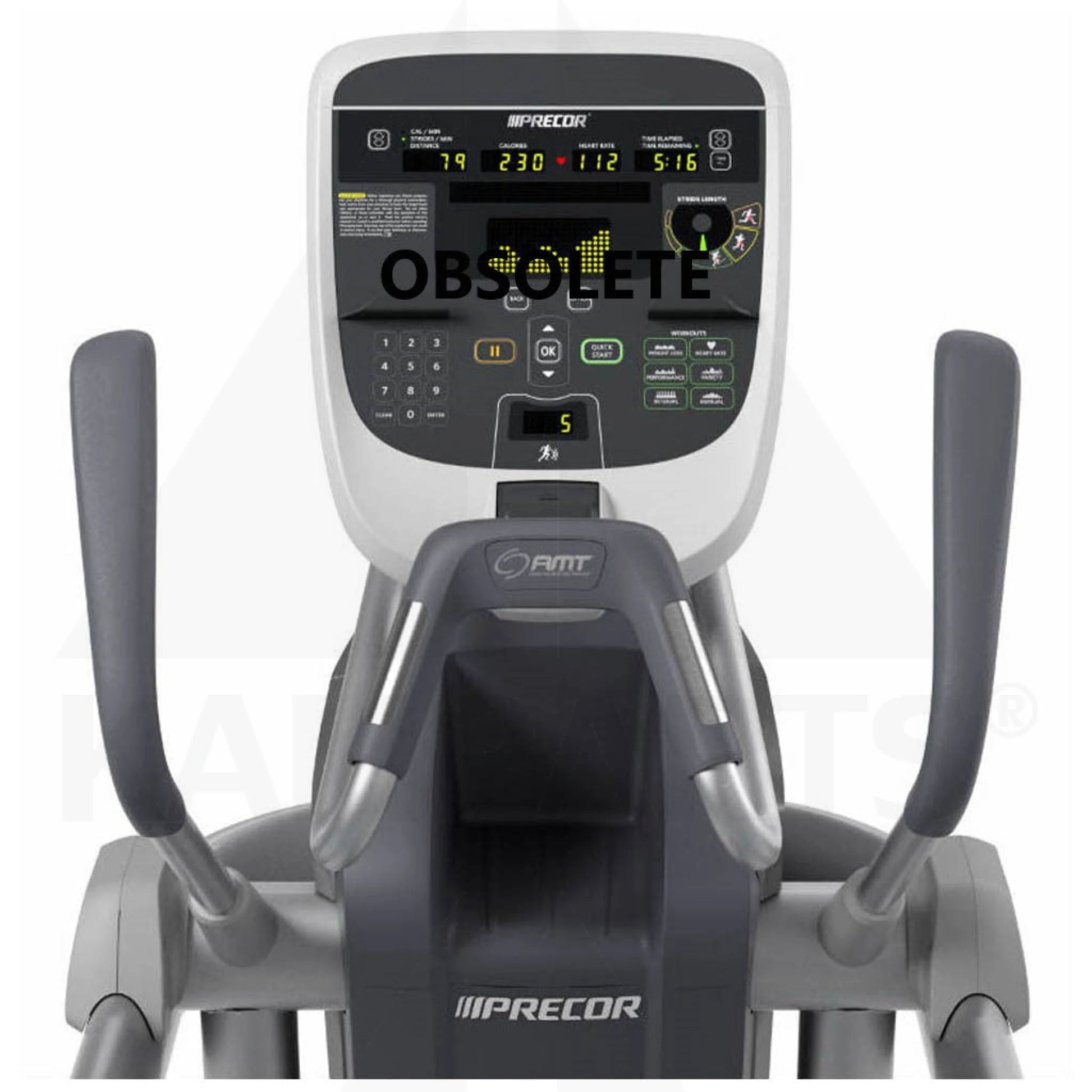 Precor AMT 733/833 Overlay/Keypad Assembly Overlays