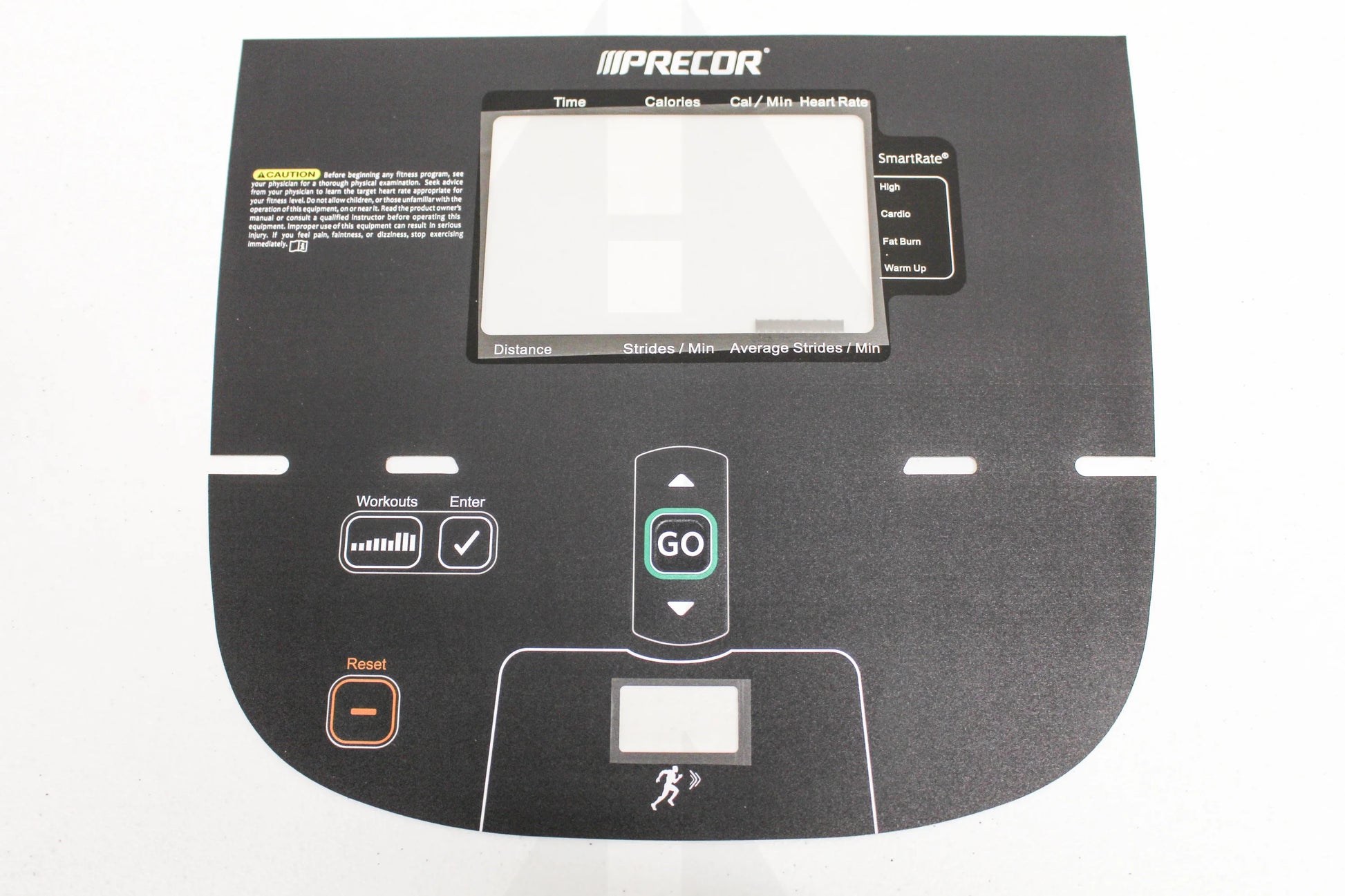 PRECOR EFX821 P20 MOVABLE ARMS & FIXED