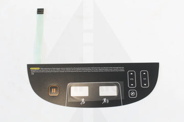 Precor P80 Console AMT885 Dual Window KEYPAD OVERLAY Overlays