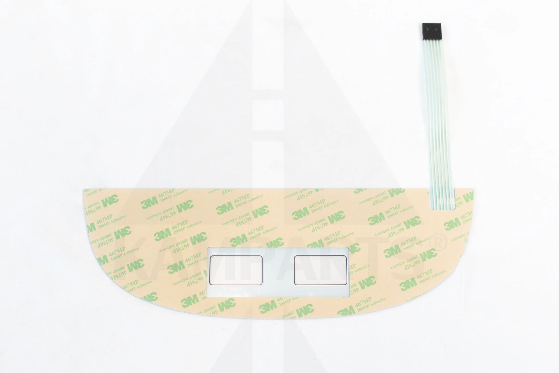 Precor P80 Console AMT885 Dual Window KEYPAD OVERLAY Overlays