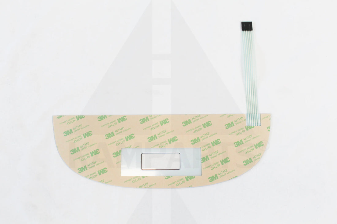 Precor P80 Console Bike Single Window KEYPAD OVERLAY Overlays