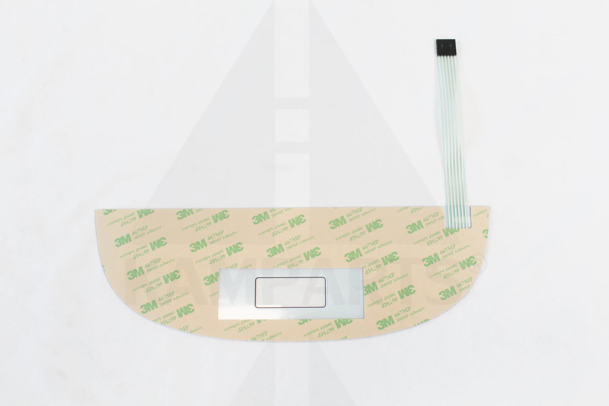 Precor P80 Console Bike Single Window KEYPAD OVERLAY Overlays