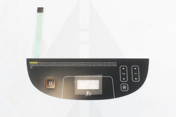 Precor P80 Console Bike Single Window KEYPAD OVERLAY Overlays