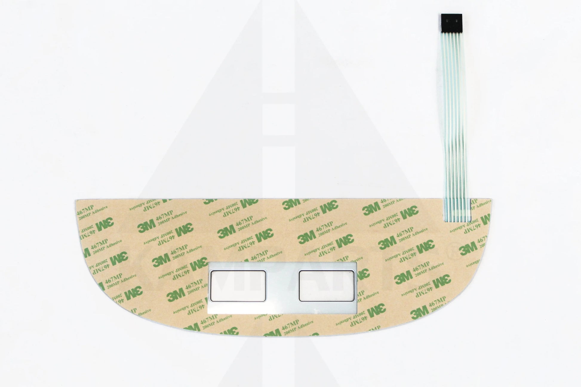 Precor P80 Console Treadmill & Elliptical Dual Window KEYPAD OVERLAY Overlays