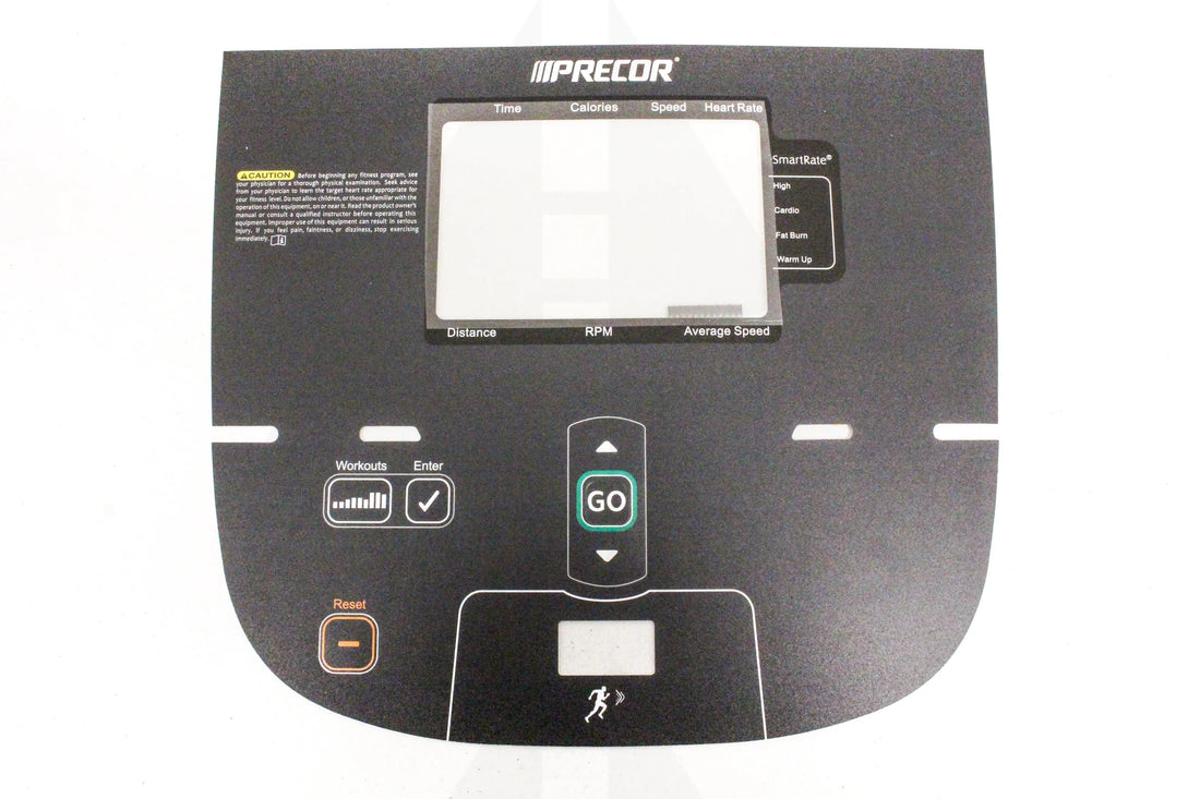 PRECOR UBK/RBK825 P20 BIKE OVERLAY