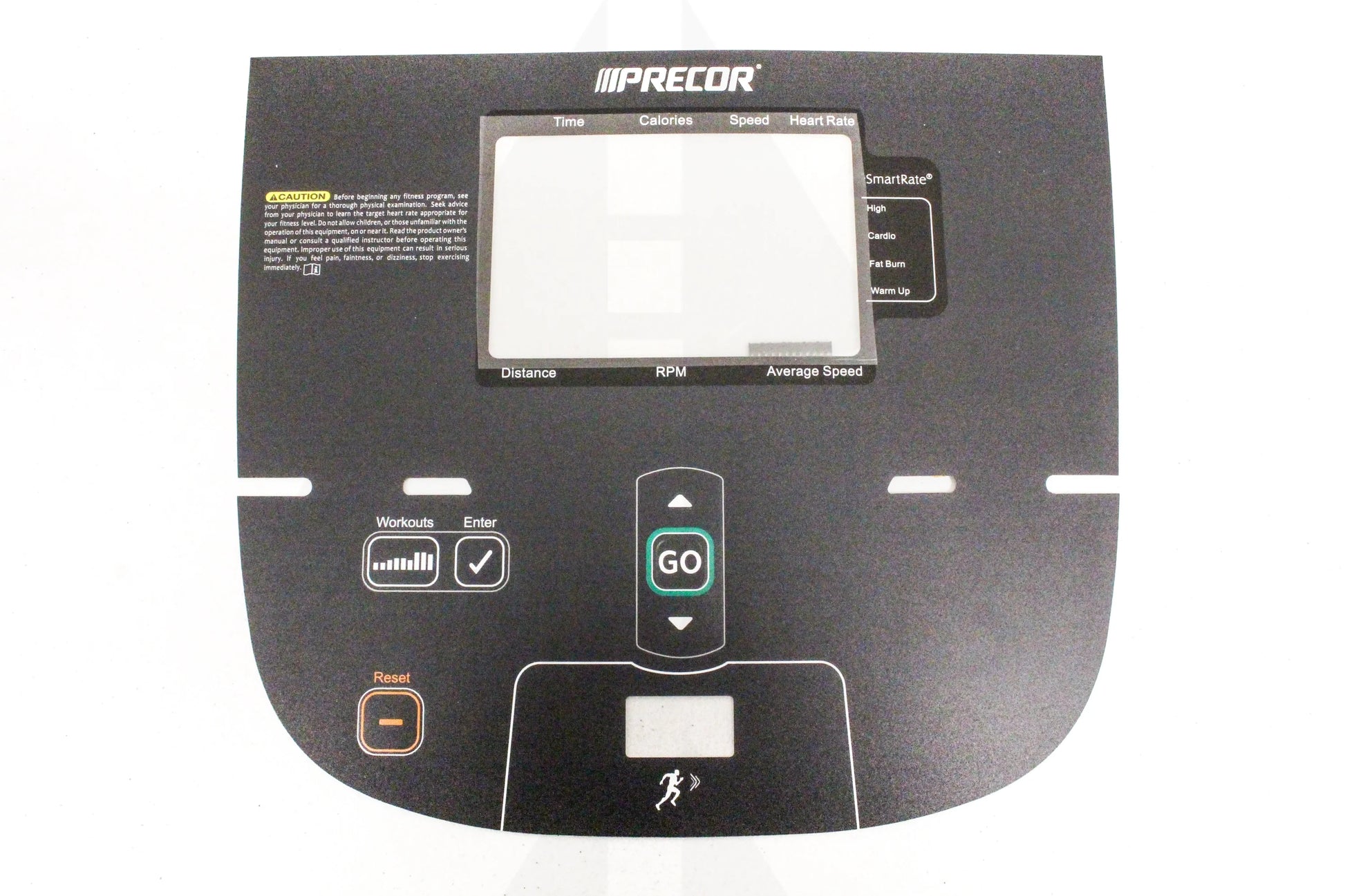 PRECOR UBK/RBK825 P20 BIKE OVERLAY