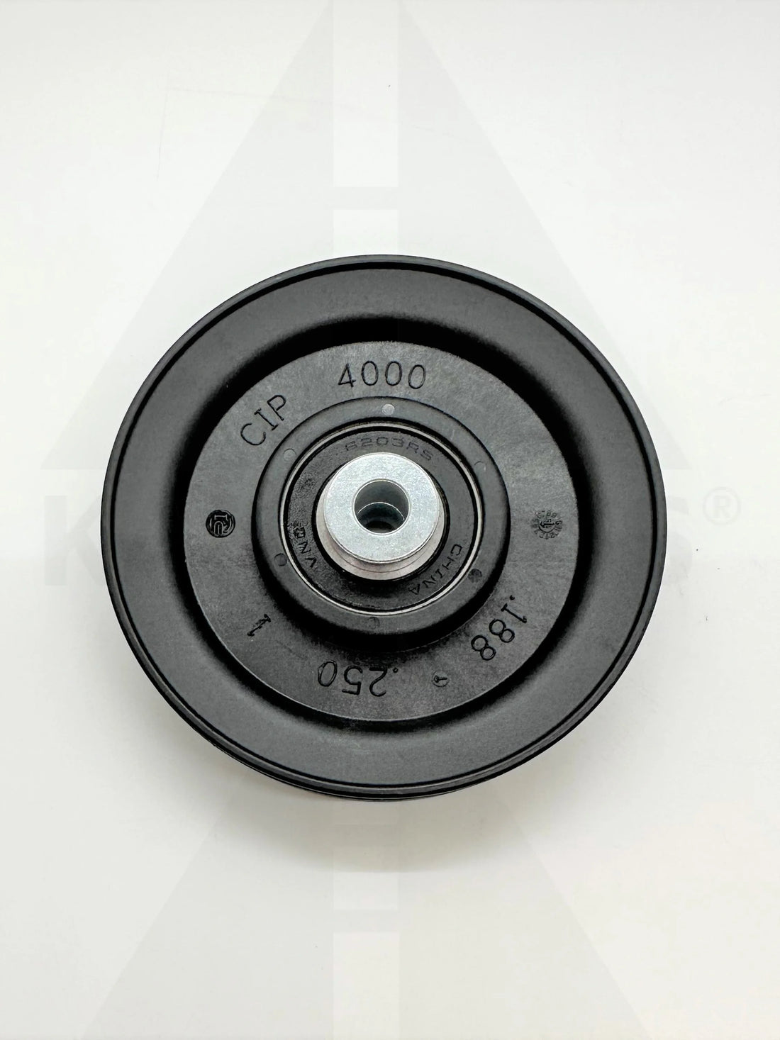 Pulley - 4” x 1” Thick Hub x 3/8” Bore Steel Bore Parts & Components