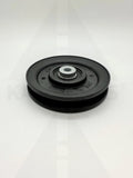 Pulley - 4” x 1” Thick Hub x 3/8” Bore Steel Bore Parts & Components
