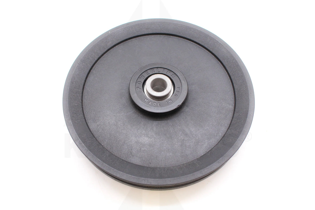 Pulley - 6” x 1’’HUB” x 1/2” Steel Bore. USA made. Heavy Duty** WHILE SUPPLY LAST** Parts & Components