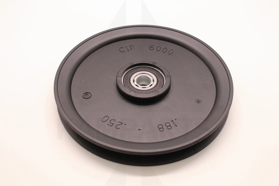 Pulley - 6” x 3/4” x 1/2” Steel Bore. USA made. Heavy Duty Parts & Components