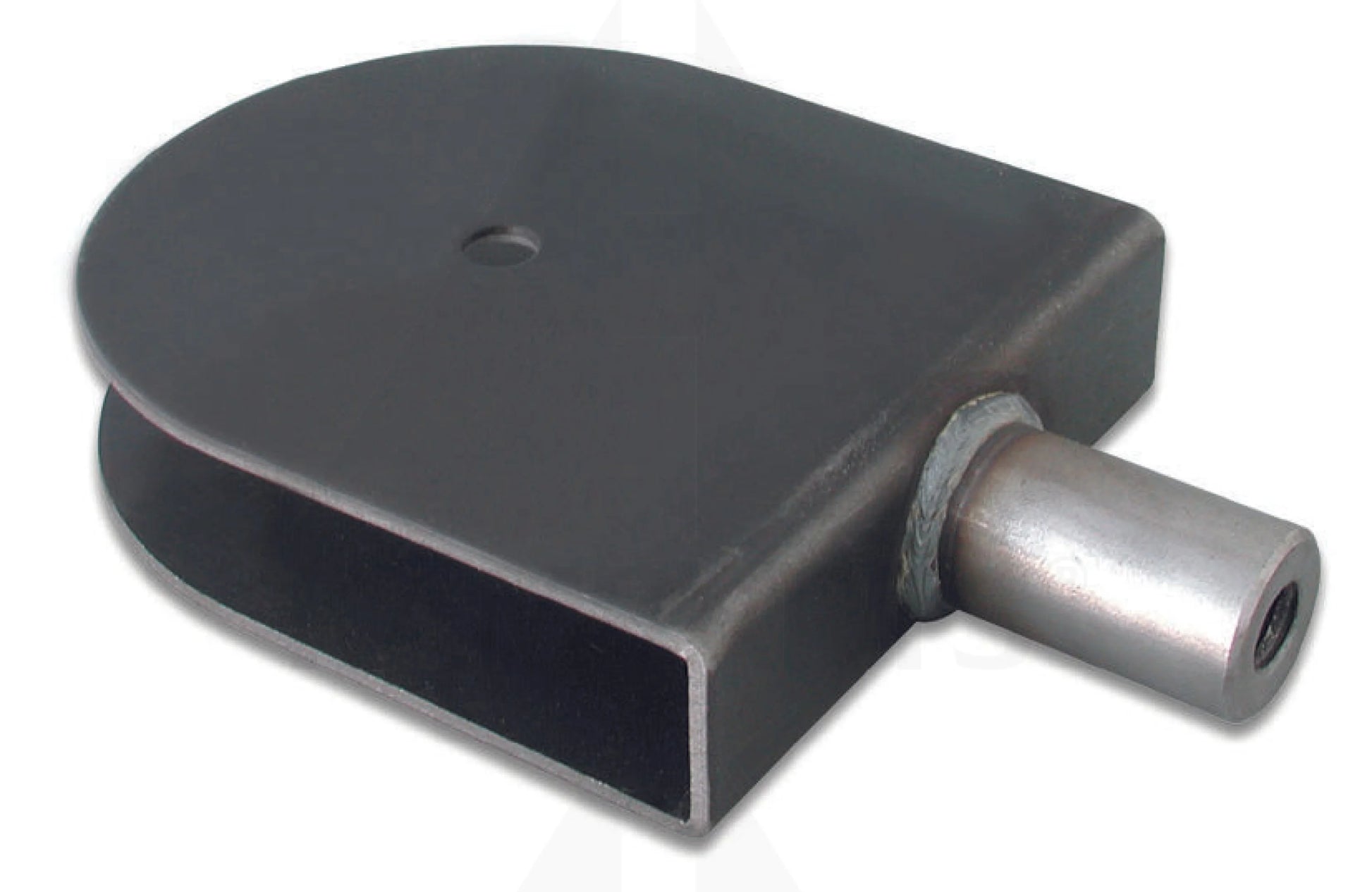 Pulley Bracket - 1/2” Thread Hole. 3/8” Bore. Fits 4”-4.5” Pulleys Parts & Components