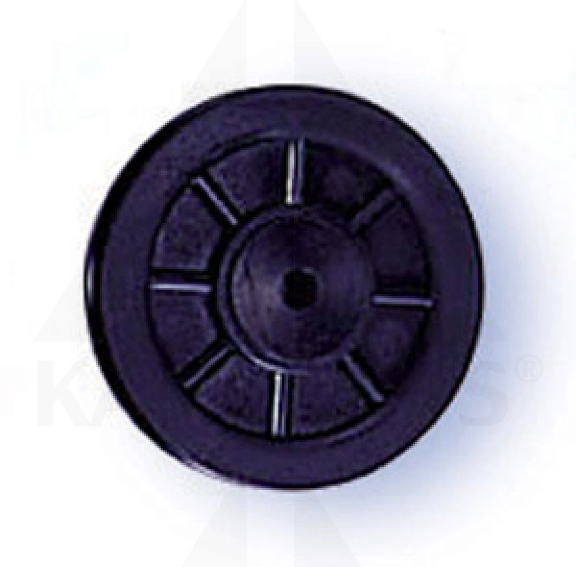 PVC Pulley - 4”O.D. x 7/8” Hub x 3/8” Bore Parts & Components