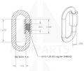 Quick Link - 8mm. Stainless Parts & Components
