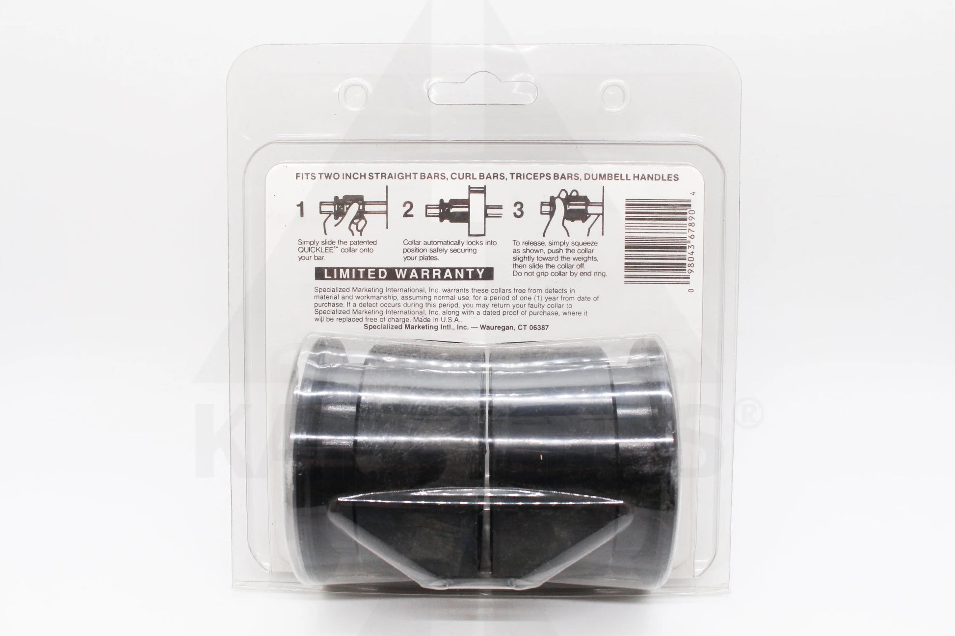 Quicklee Plastic Collar - Pair Bars Weights & Benches