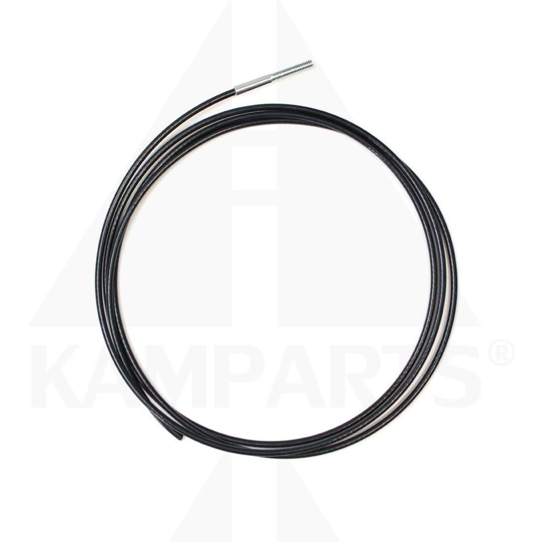 Ready Made Black Cable - 14 Feet - 3/16’’ Coated to 1/4’’ with 3/8’’-16 X 3’’ Threaded Stud Cable-Chain-Belting