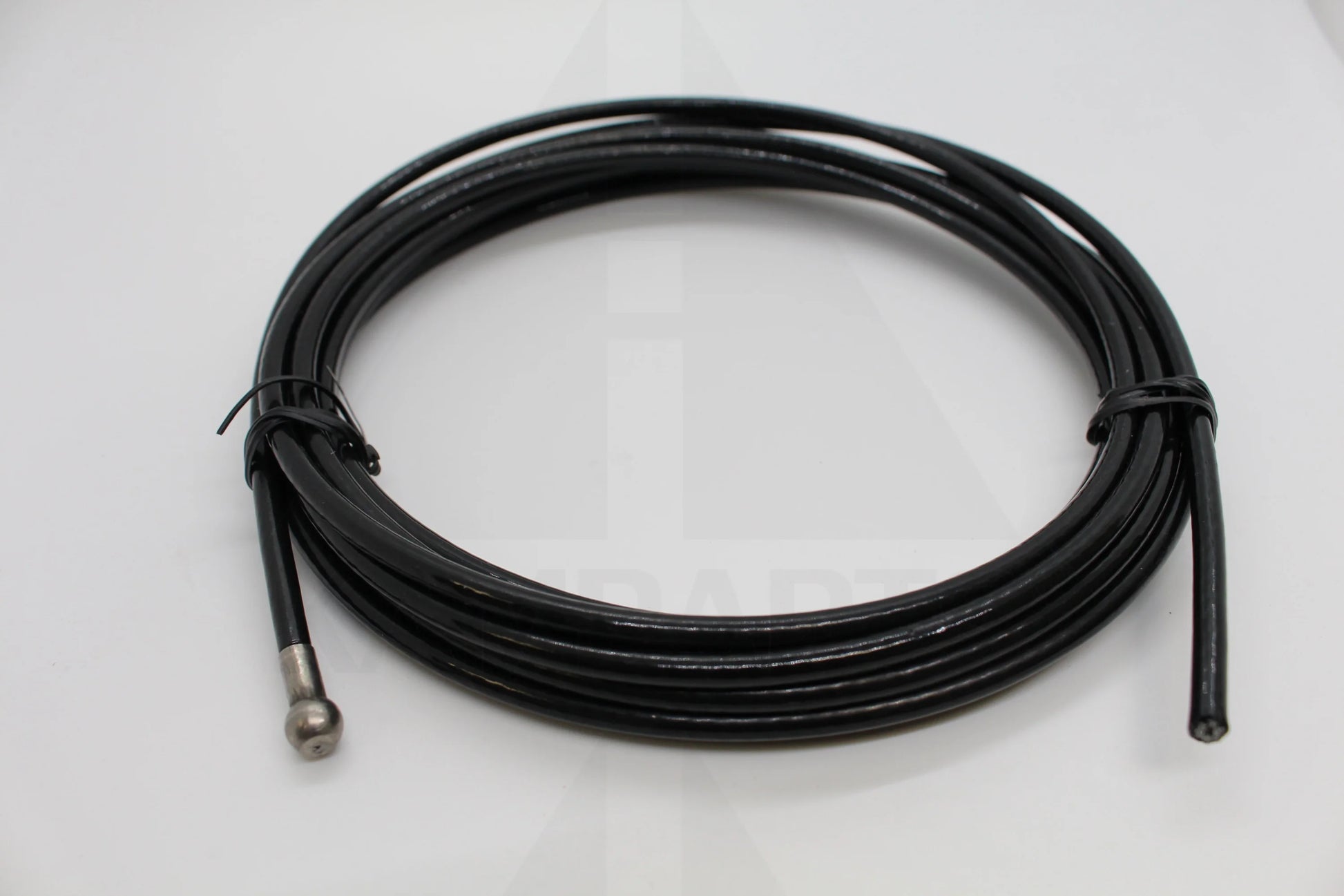 Ready Made Black Cable - 14 feet 3/16” coated to 1/4” Cable with 3/16” Shank Ball Parts & Components