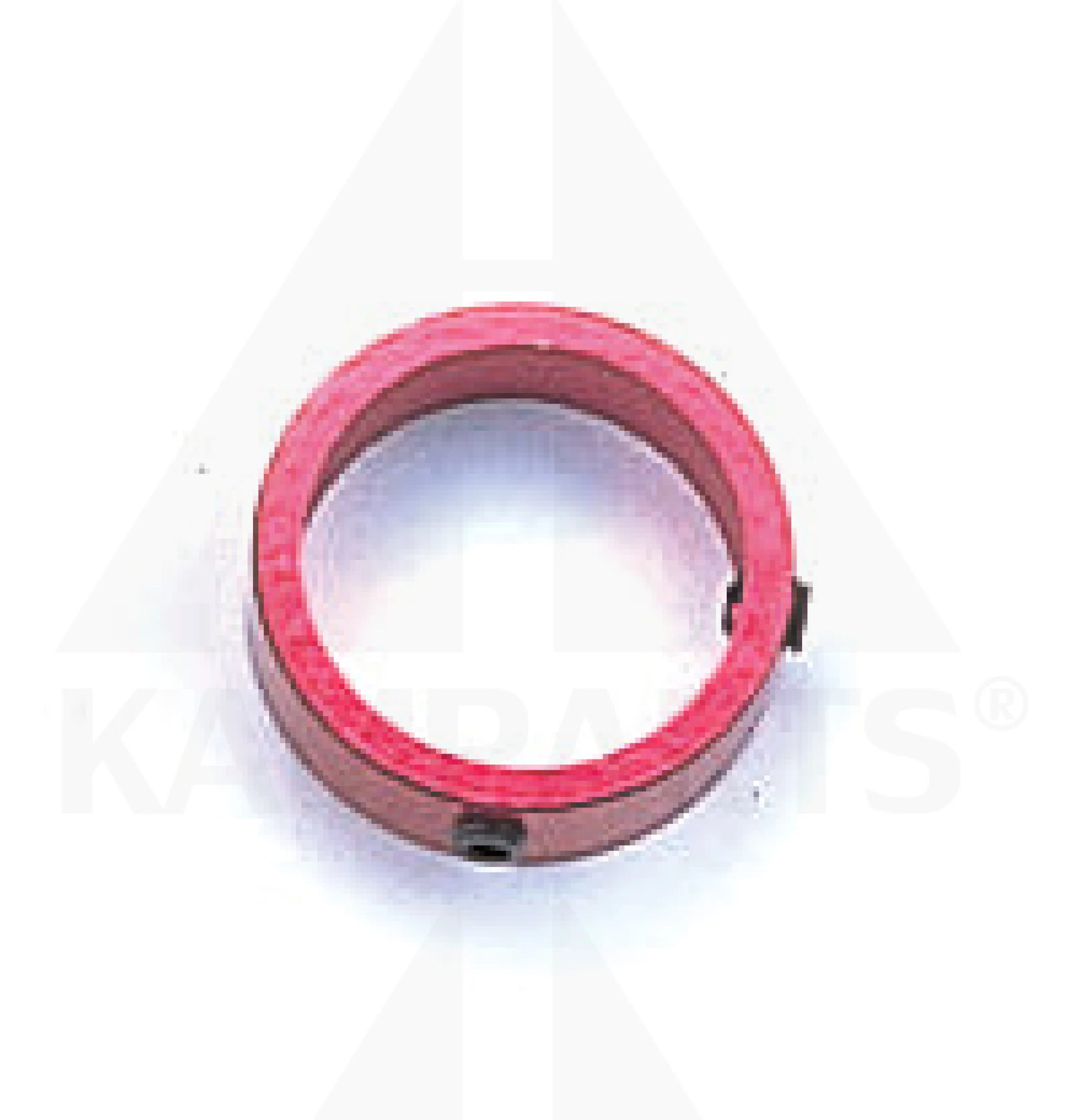 Red Aluminum Collar - Fits 1” Tube/Rod with Two Set Screws Parts & Components