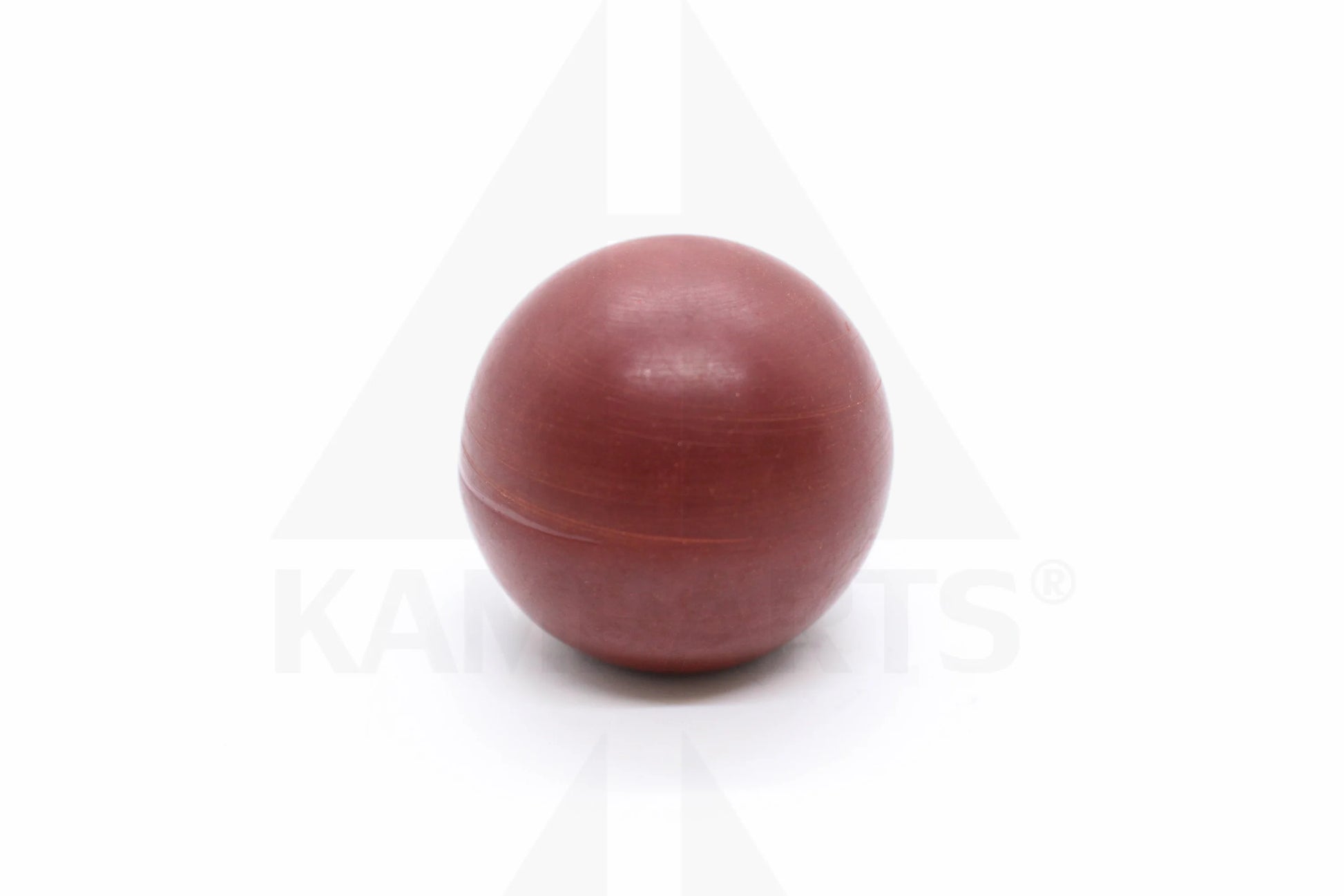 Red Round Knob - With 3/8” Threaded Bronze Insert Parts & Components
