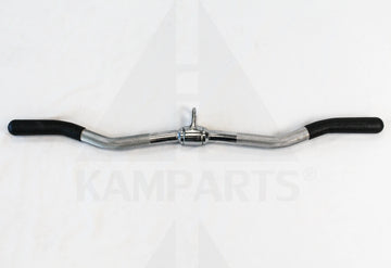 Revolving 28” Hollow Curl Bar With Knurling Gym Accessories