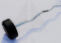 Rubber Barbells -Curl Handle Set -20-60 LB Set Functional Training (NEW)