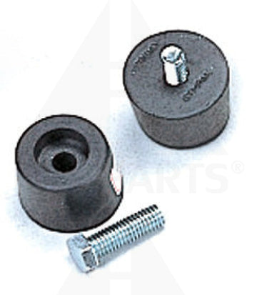 Rubber Bumper - 1-9/16” O.D. with 5/16” Bolt (EACH) Parts & Components