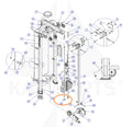 Rubber Bumper - 2-1/2” O.D. x 1” Thickness x 3/4” I.D. Parts & Components