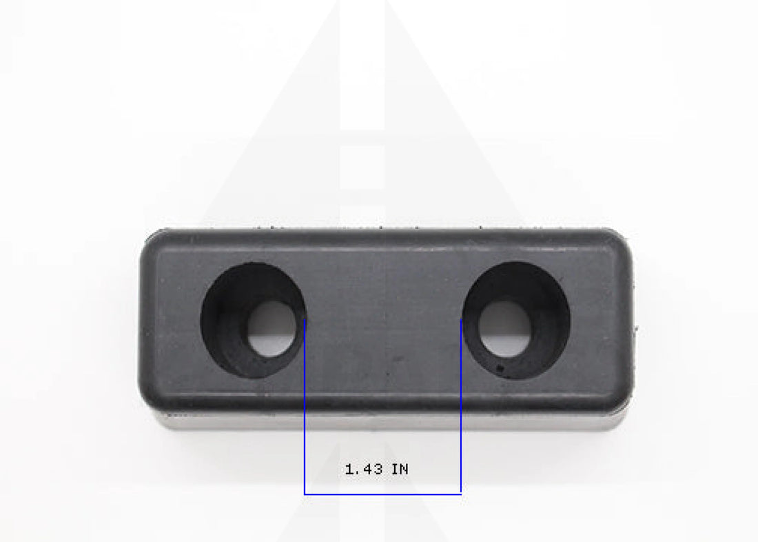 Rubber Bumper - 2” x 5” Parts & Components