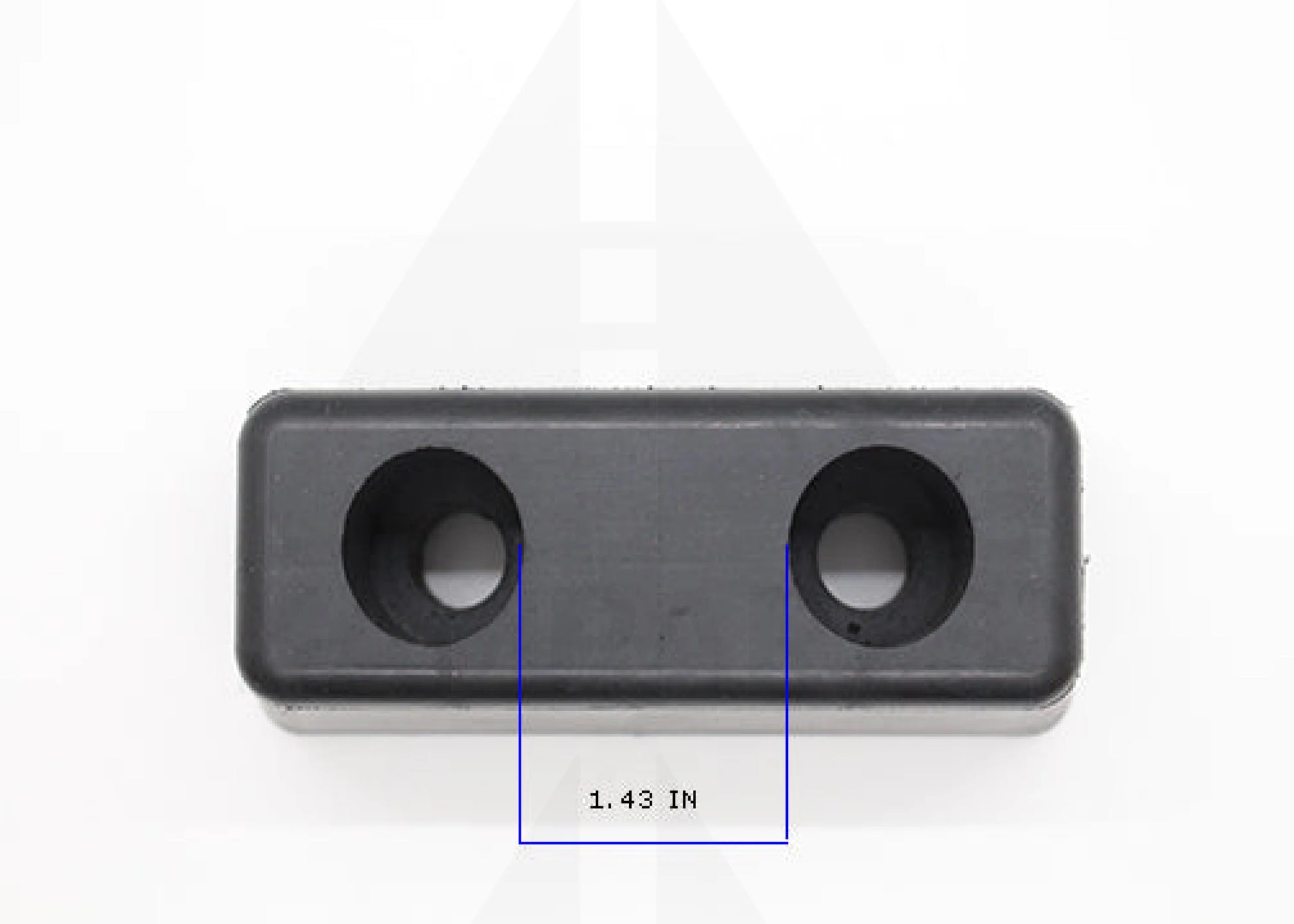 Rubber Bumper - 2” x 5” Parts & Components