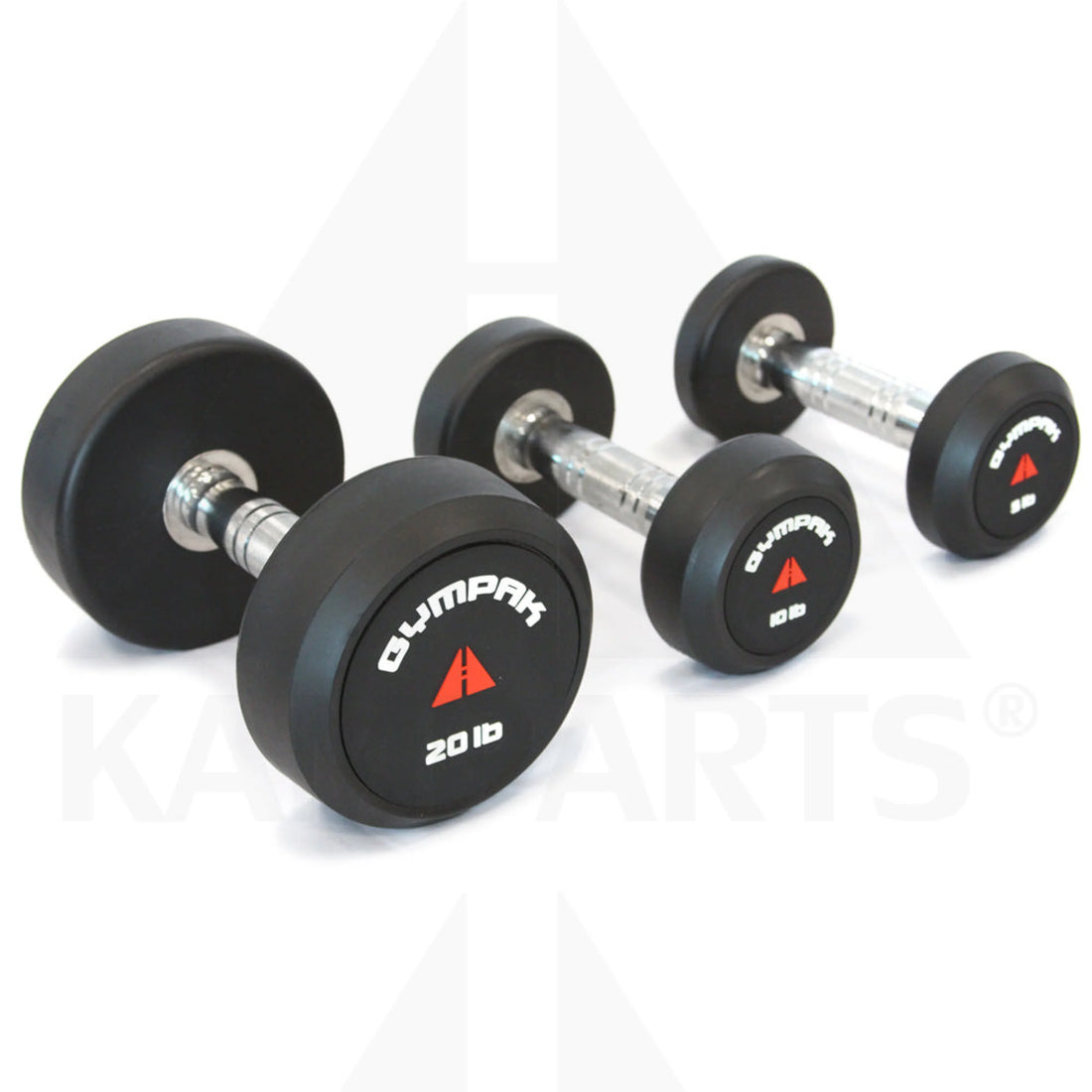 Rubber Dumbbells - 5-50 LB Set Functional Training (NEW)