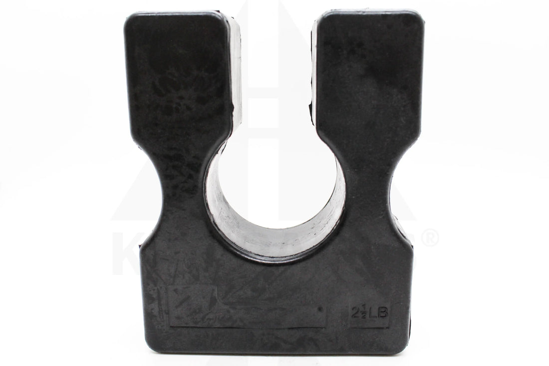 Rubber Encased Add-on Weight - 2.5LB Parts & Components