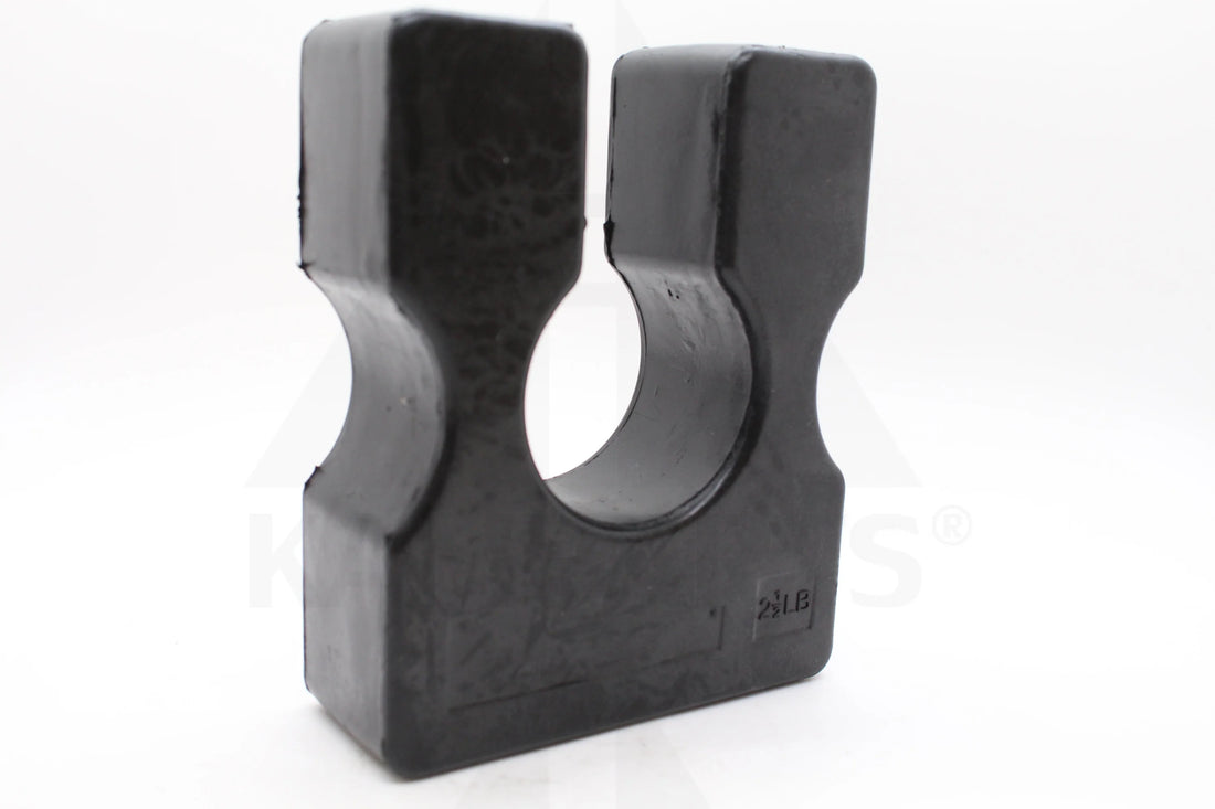 Rubber Encased Add-on Weight - 2.5LB Parts & Components
