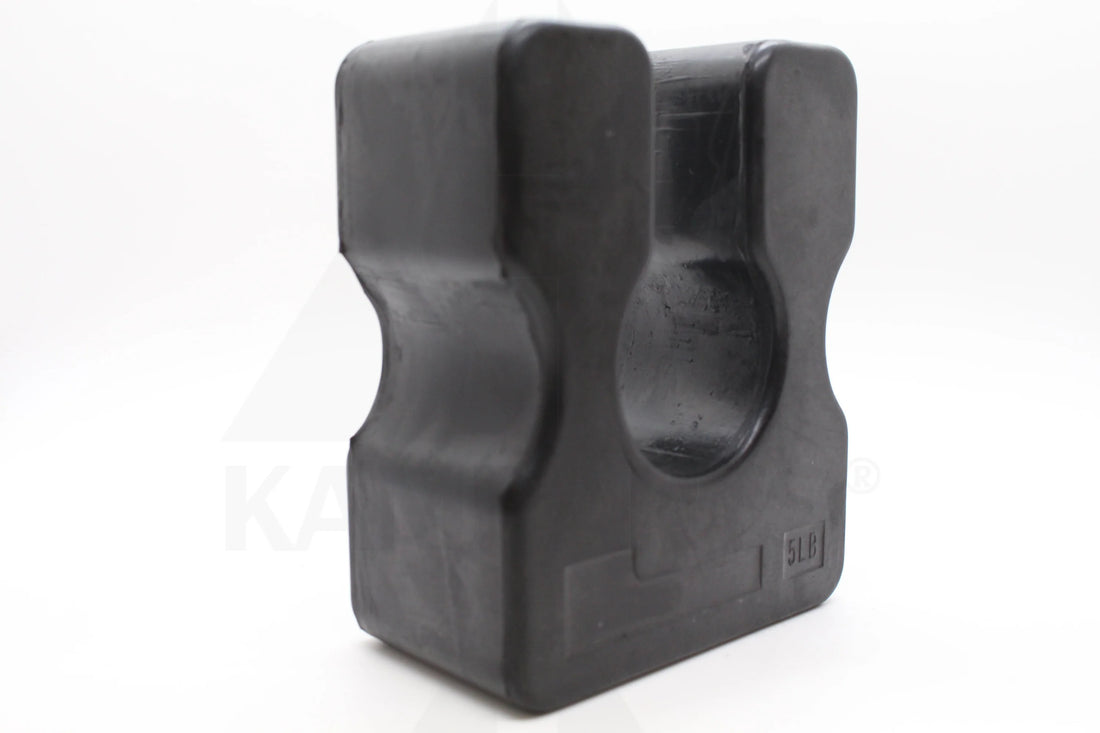 Rubber Encased Add-on Weight - 5LB Parts & Components