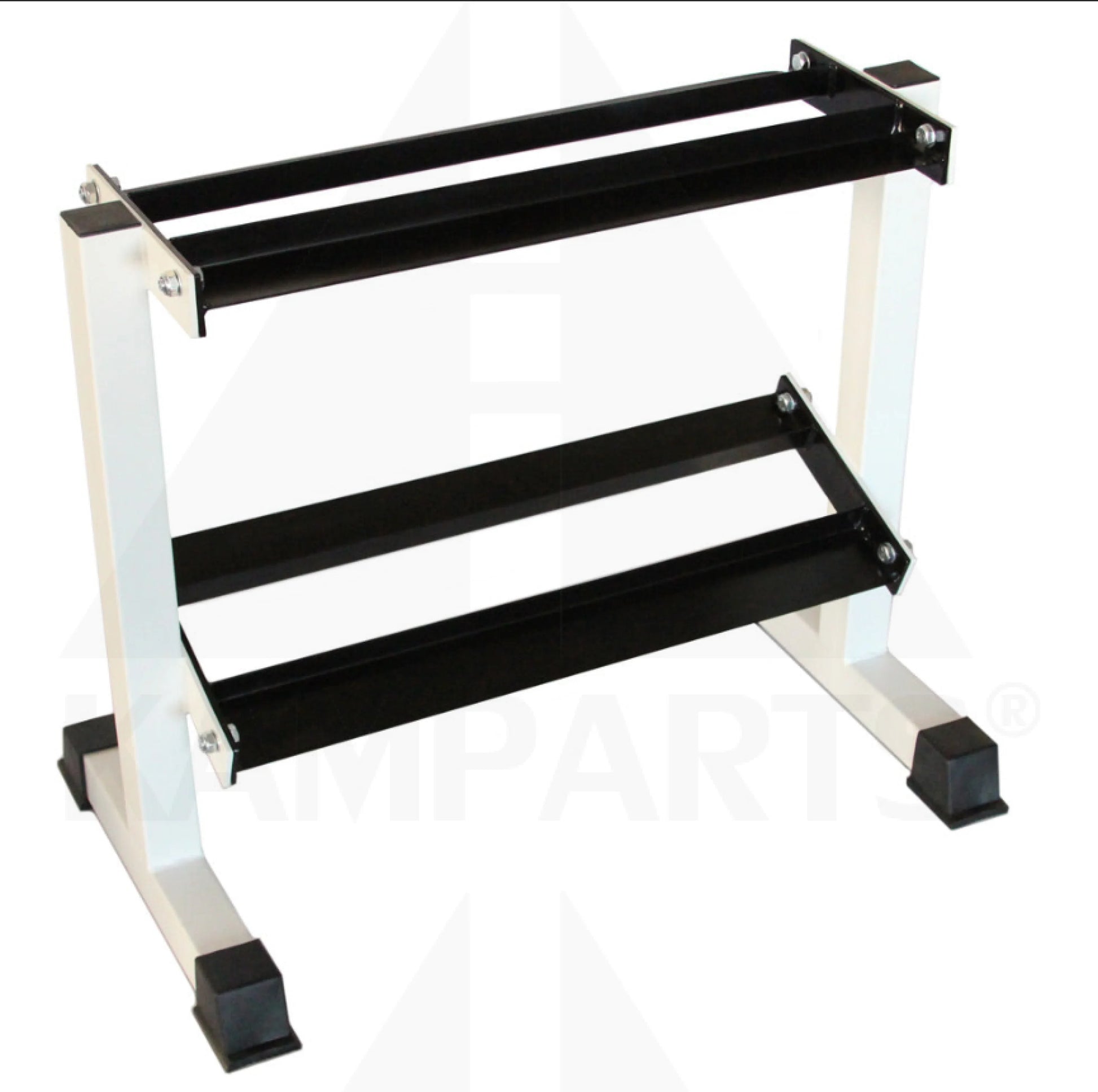 Rubber Hex Dumbbell Set - 5 - 25 LB - 5 Pairs w/black rack Bars Weights & Benches