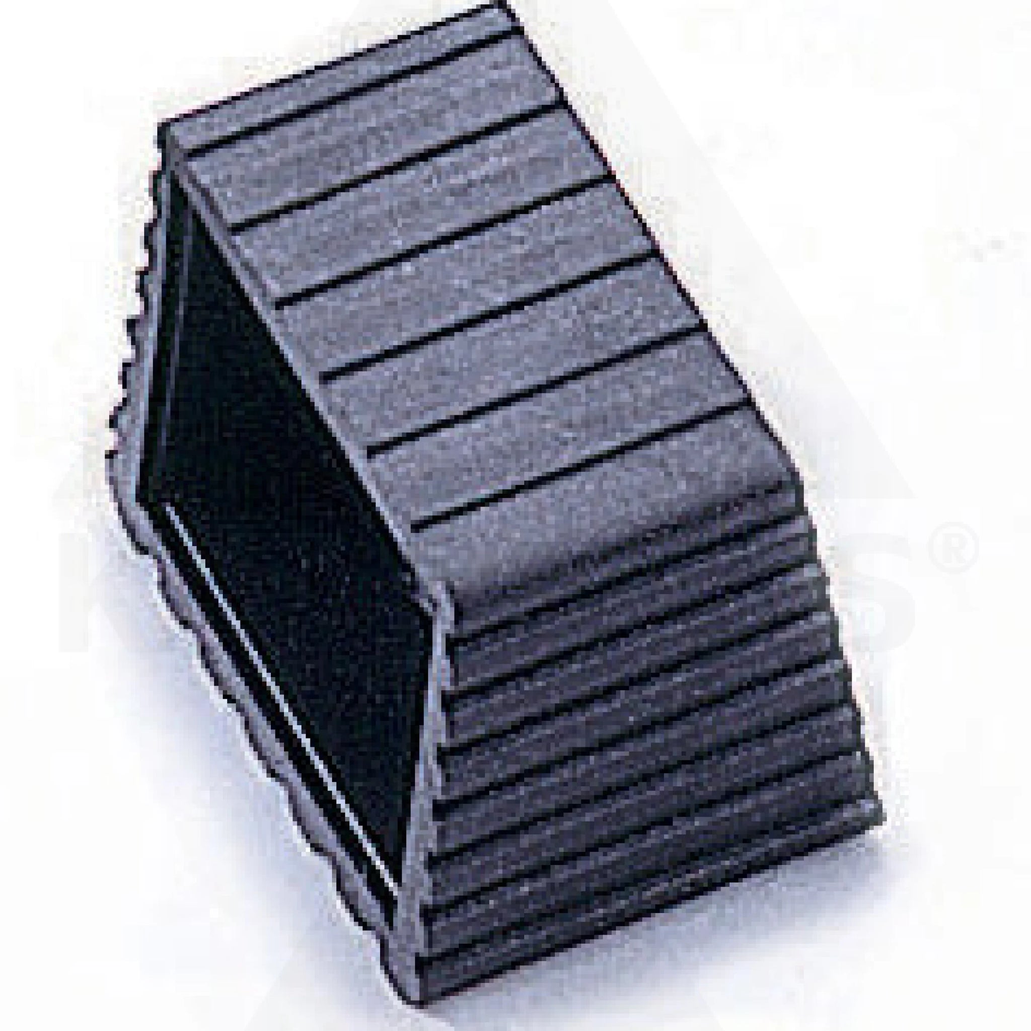 Short Angled PVC End Cover - Fits 2” Square Tube