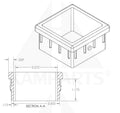 Sliding Sleeve - 75mm = 3” with 60mm = 2.36” (Inside) Parts & Components