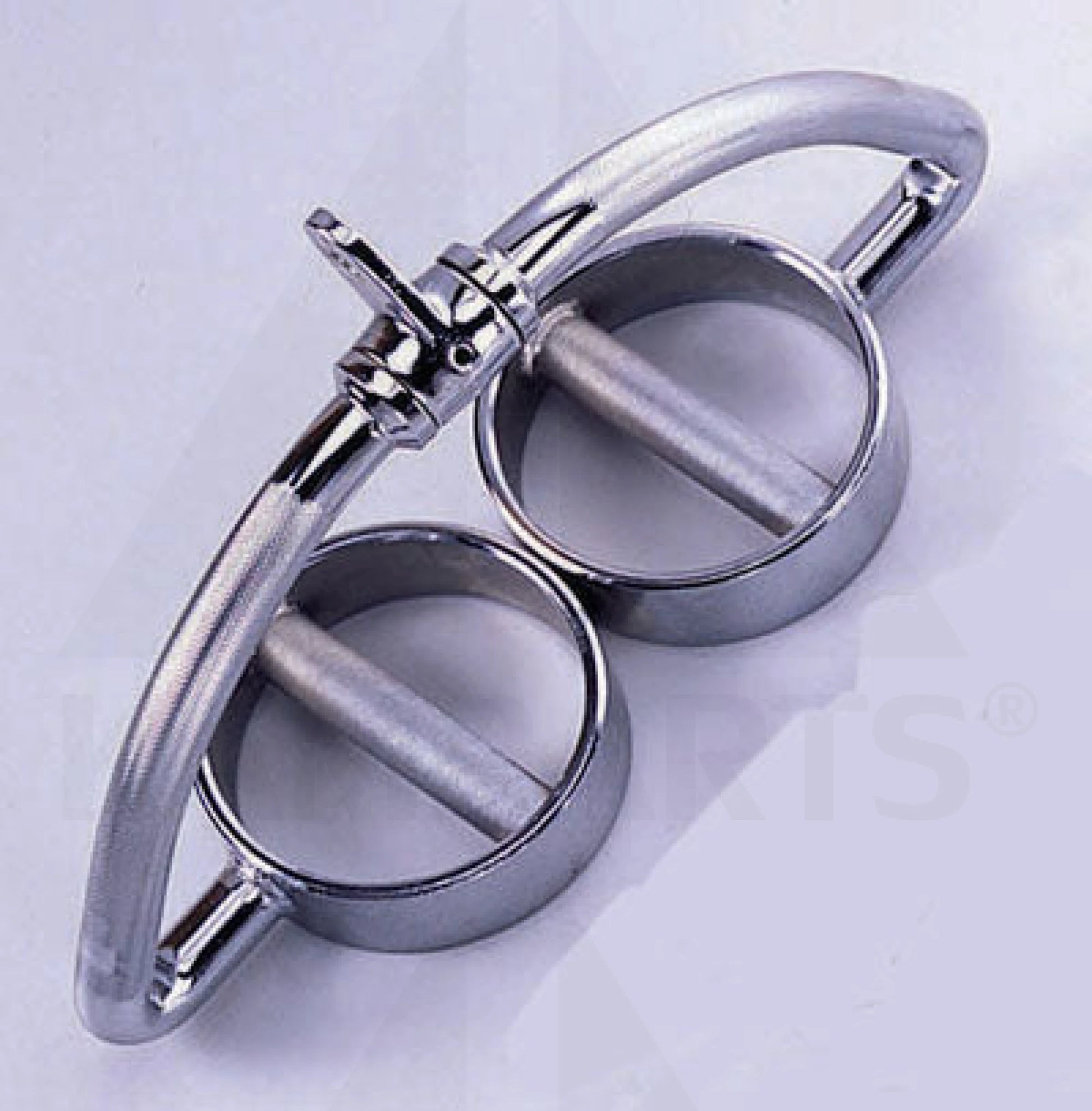 Solid Dual Circle Pull & Press Down Bar Gym Accessories