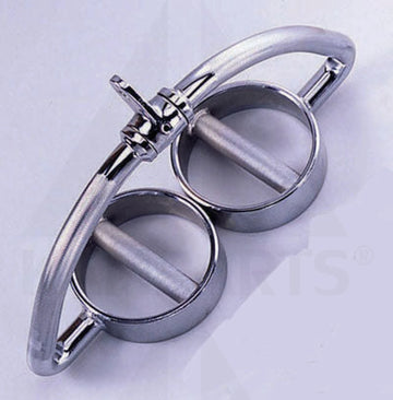 Solid Dual Circle Pull & Press Down Bar Gym Accessories