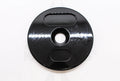 Solid Steel Black End Plate - 1.25 LB. 2 slots Bars Weights & Benches