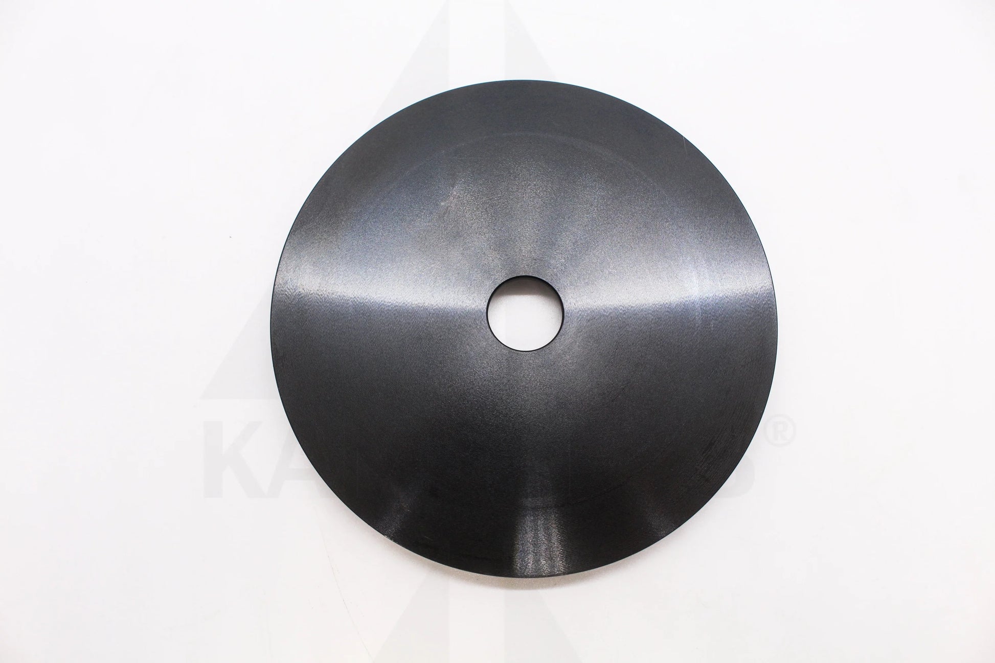 Solid Steel Black End Plate - 1.25 LB - 1 Slot Bars Weights & Benches