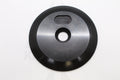 Solid Steel Black End Plate - 1.25 LB - 1 Slot Bars Weights & Benches